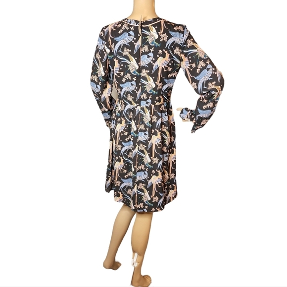 NWT Loft peacock flowy dress - Picture 11 of 16